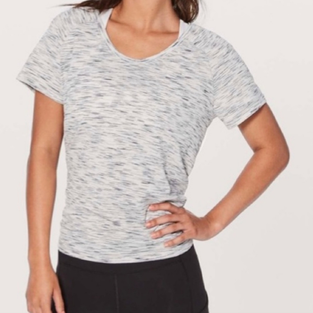Lululemon Run It Out Tee Tiger Space Dye - Picture 2 of 5